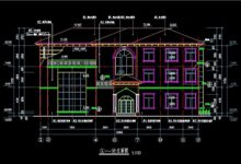 建筑施工图-瓷砖