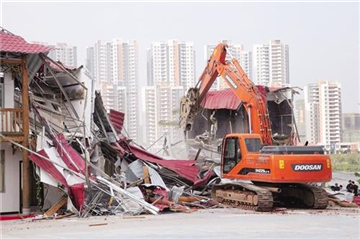 拆除违章建筑